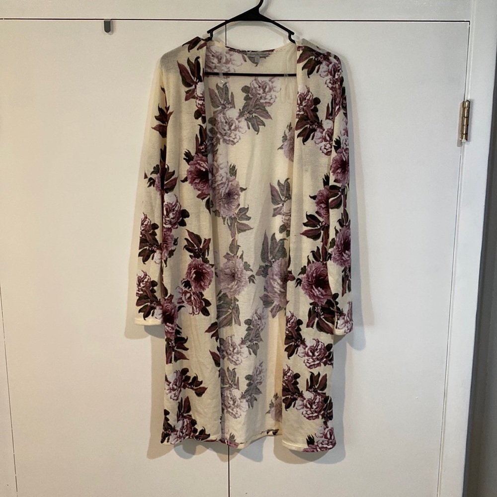 Charlotte Russe duster cardigan